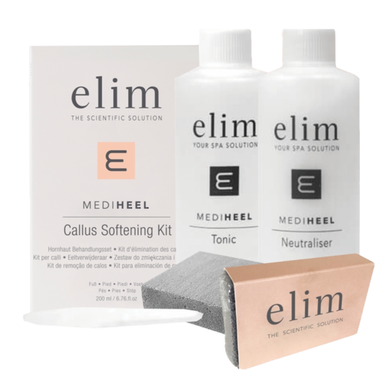 Elim MediHeel Callus Softening Kit 200ml image 0